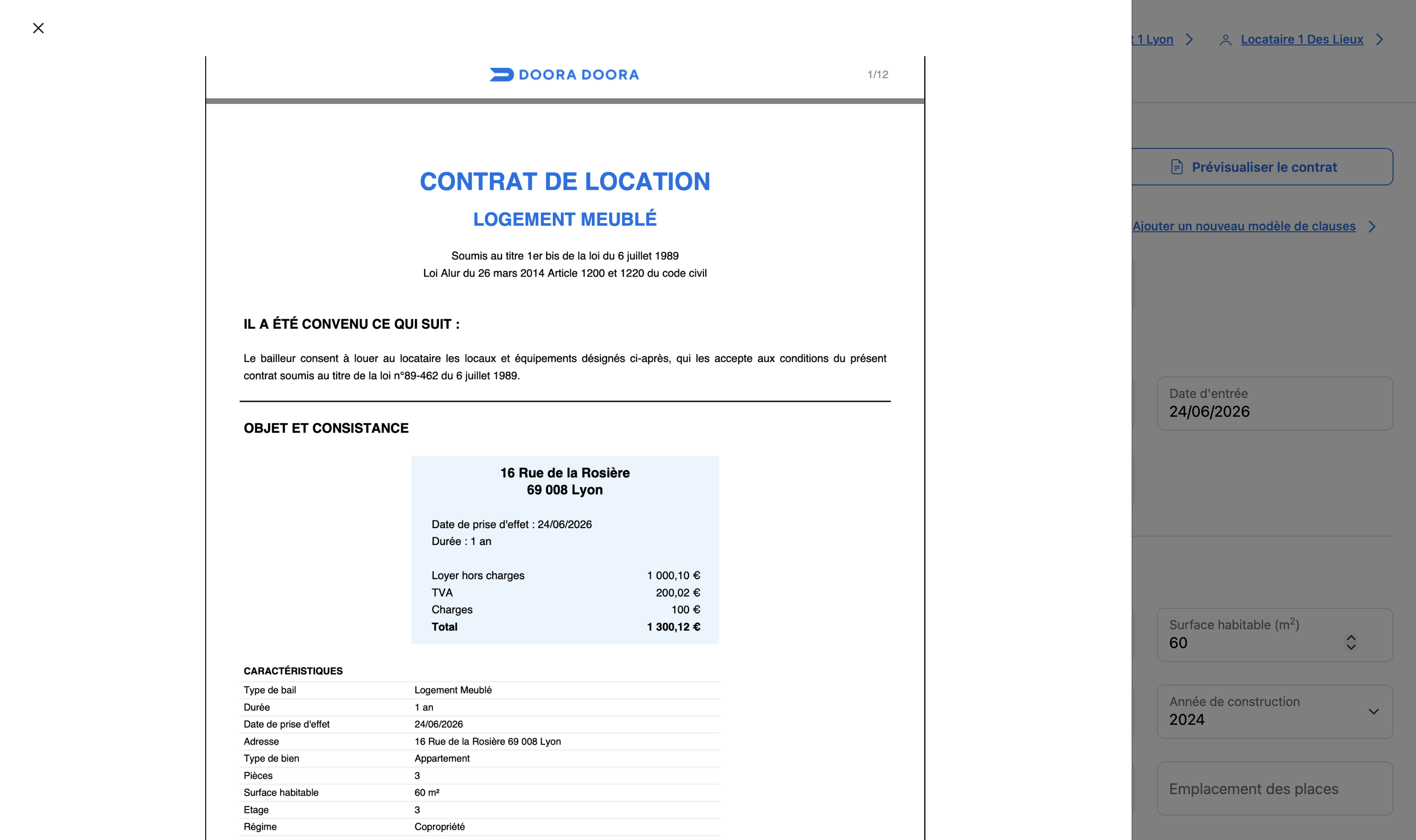 prévisualisation DOORA DOORA