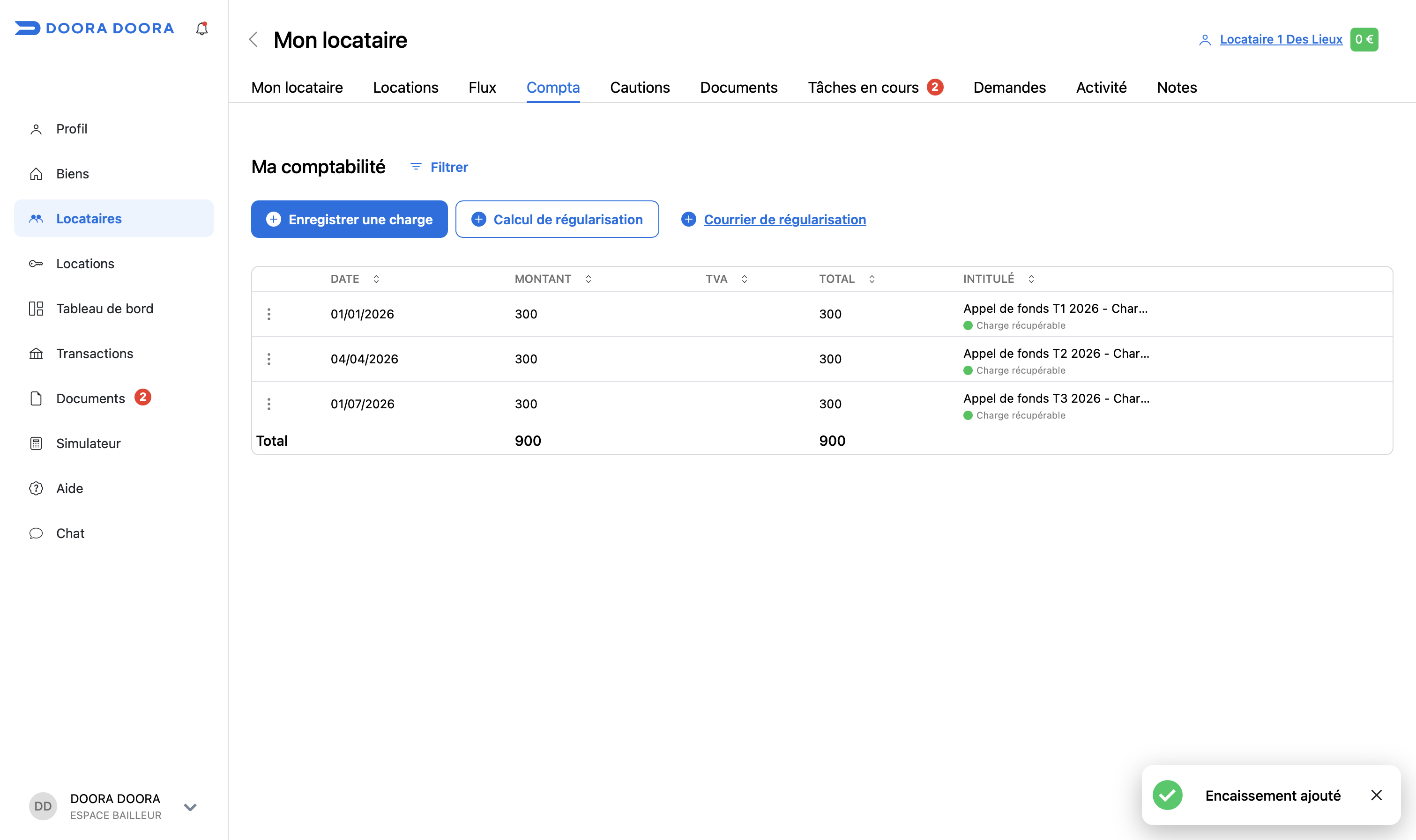 comptabilité DOORA DOORA